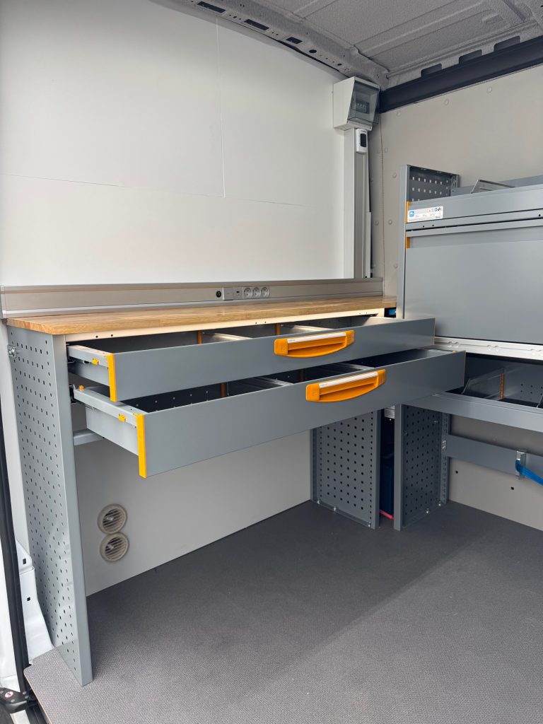 Werkplek onderweg